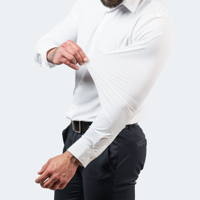 Stretch Overhemd met Anti-Kreuk Technologie