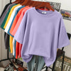 Oversized T-Shirt van Zachte Ademende Katoenmengsel