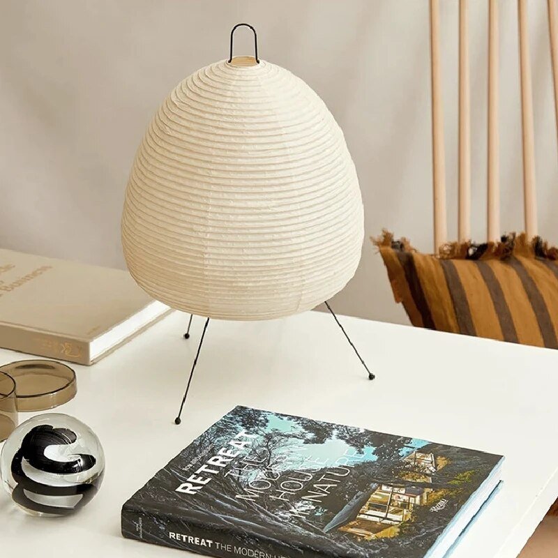 Reispapier Tafellamp voor Sfeervolle Verlichting