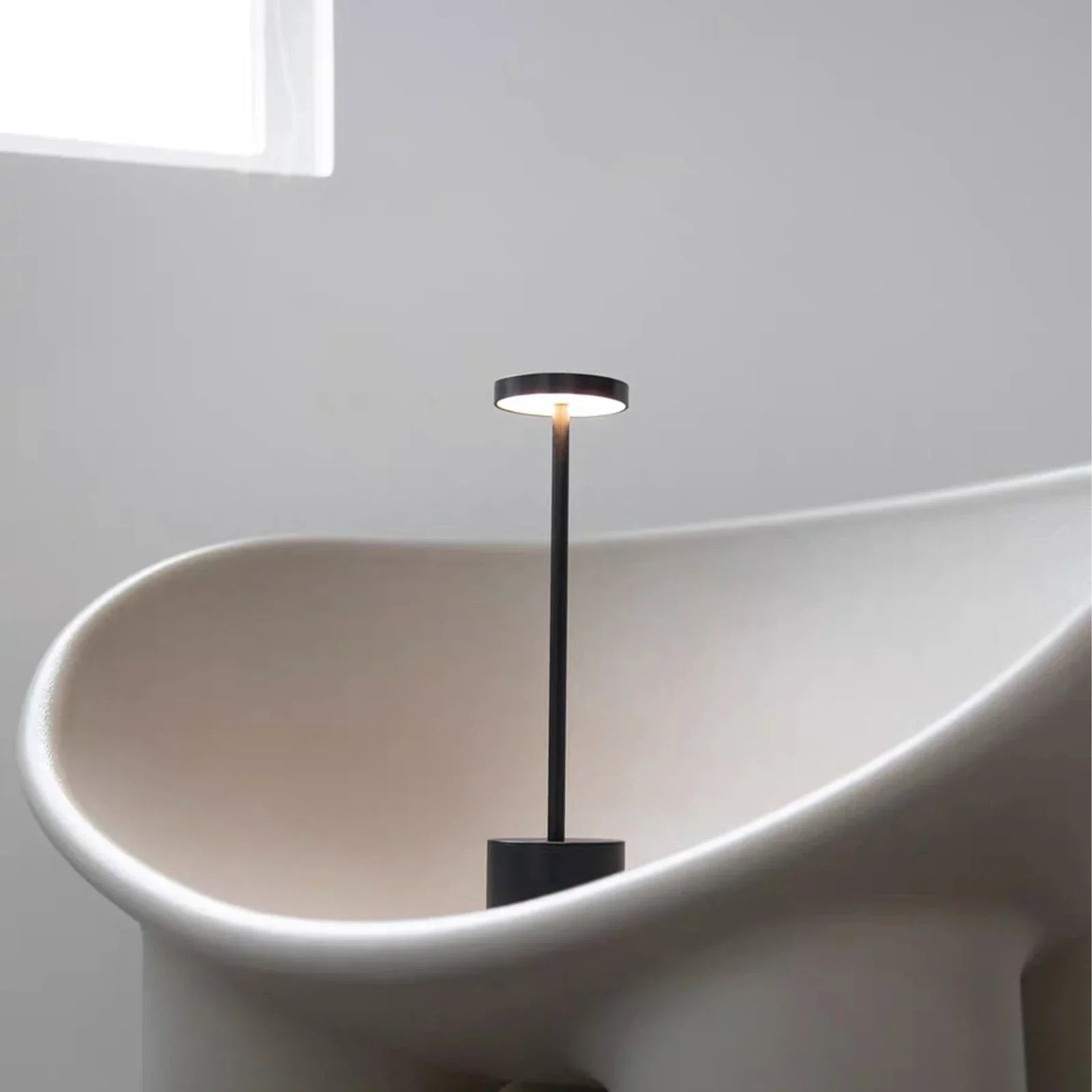 Draadloze Touch Tafellamp met Warm Licht