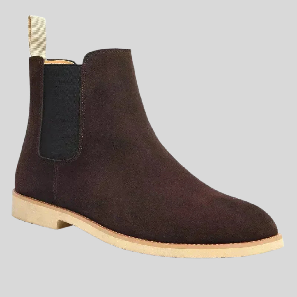 Klassieke Chelsea Boots Heren – Comfortabele Elastische Instap
