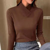 Elegante Coltrui voor Dames met Hoge Kraag