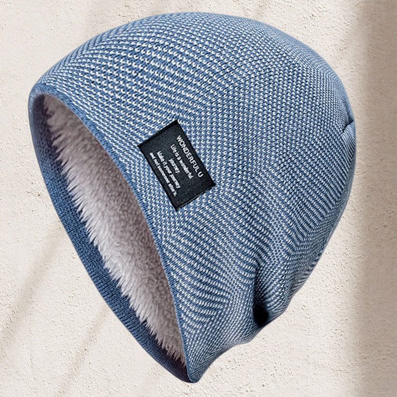 Gebreide Beanie Muts Unisex – Warme Acryl Wintermuts in Kleuren