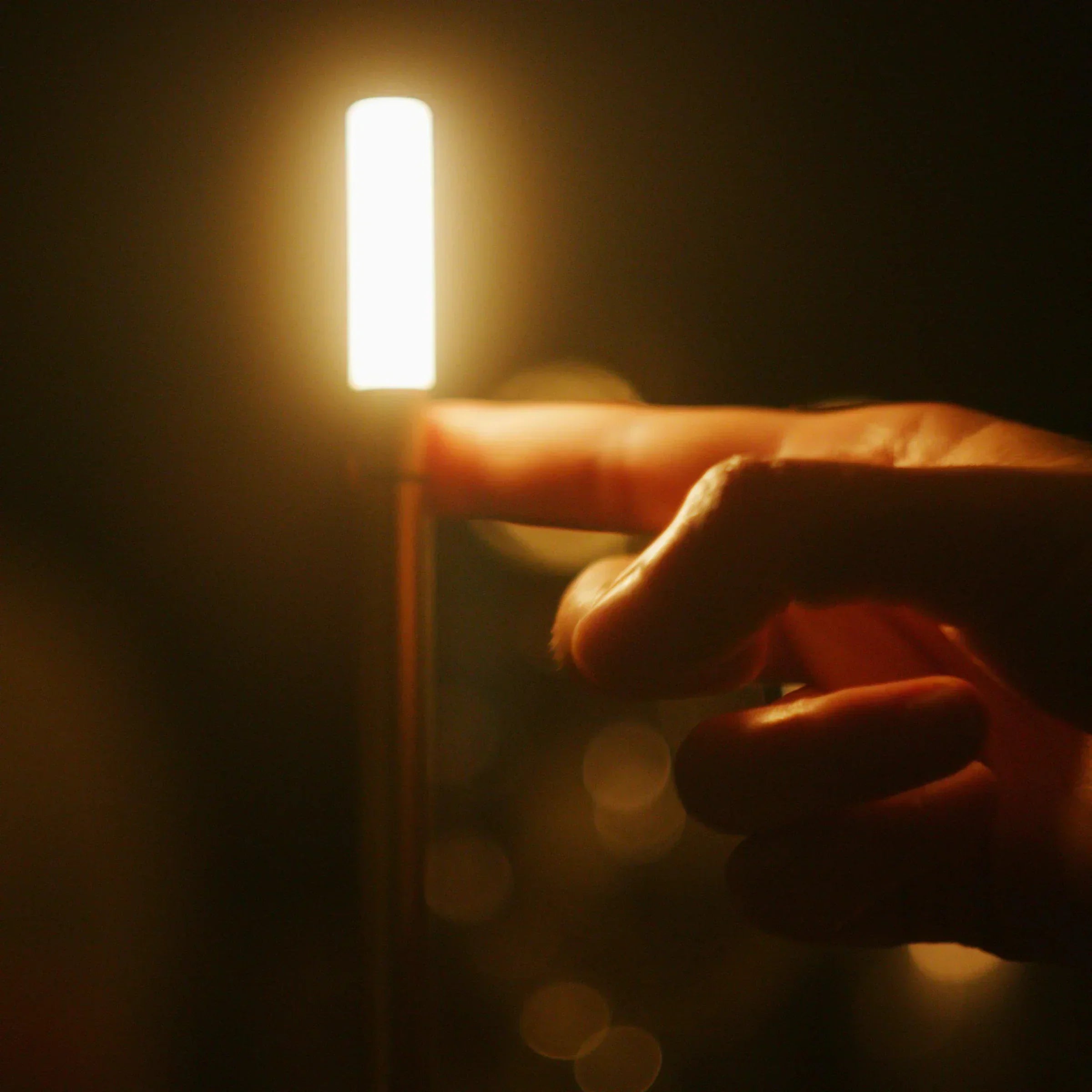 Elegante Kaarslamp met Warm Licht en Flexibele Plaatsing