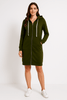 Knielange Hoodie voor Extra Comfort en Stijl