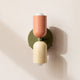 Zalm / Wit / Groen