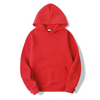 Heren Hoodie Basic met Fleecevoering, Capuchon en Buidelzak - 11 Kleuren