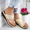 Orthopedische Dames Sandalen Leer Verstelbare Bandjes Anatomisch Voetbed