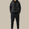 Gewatteerde Bodywarmer met Waterafstotende Stof en Rits