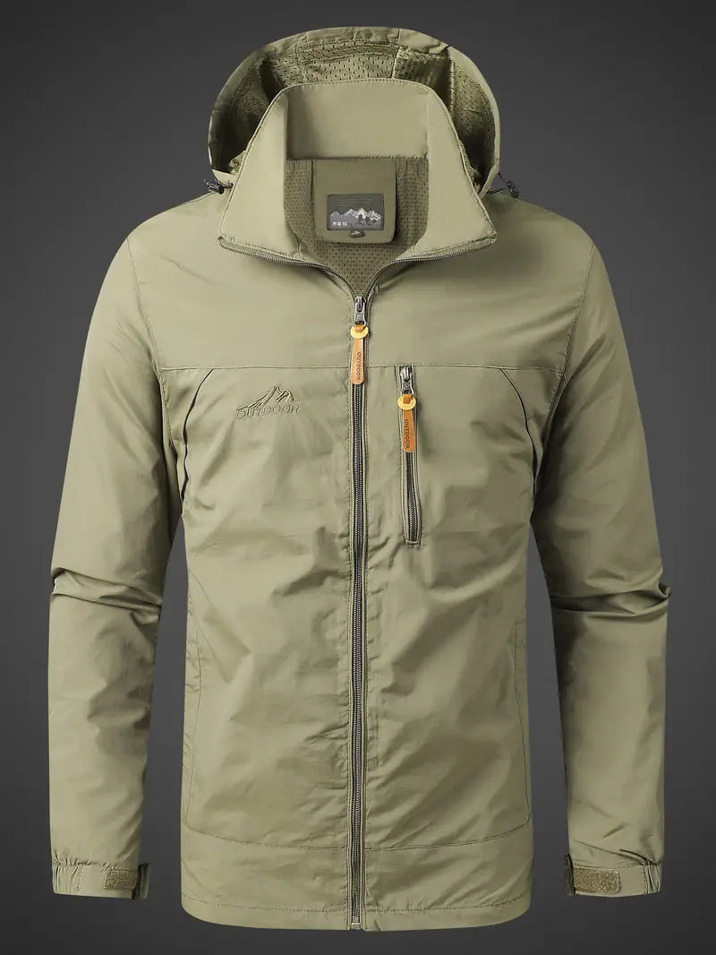 Water- en Winddichte Heren Outdoor Jas voor Avontuur