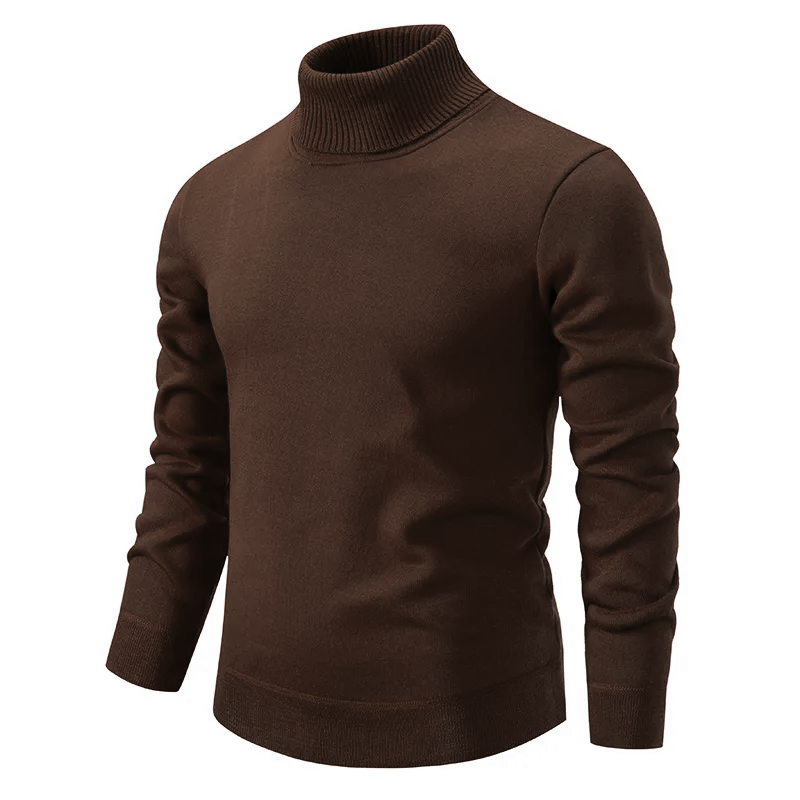 Heren Rollkragen Trui van 100% Wol - Comfortabel en Tijdloos