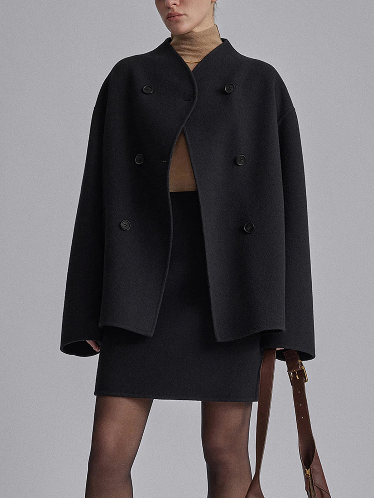 Oversized Button-Down Jas voor Dames - Stijlvol en Comfortabel