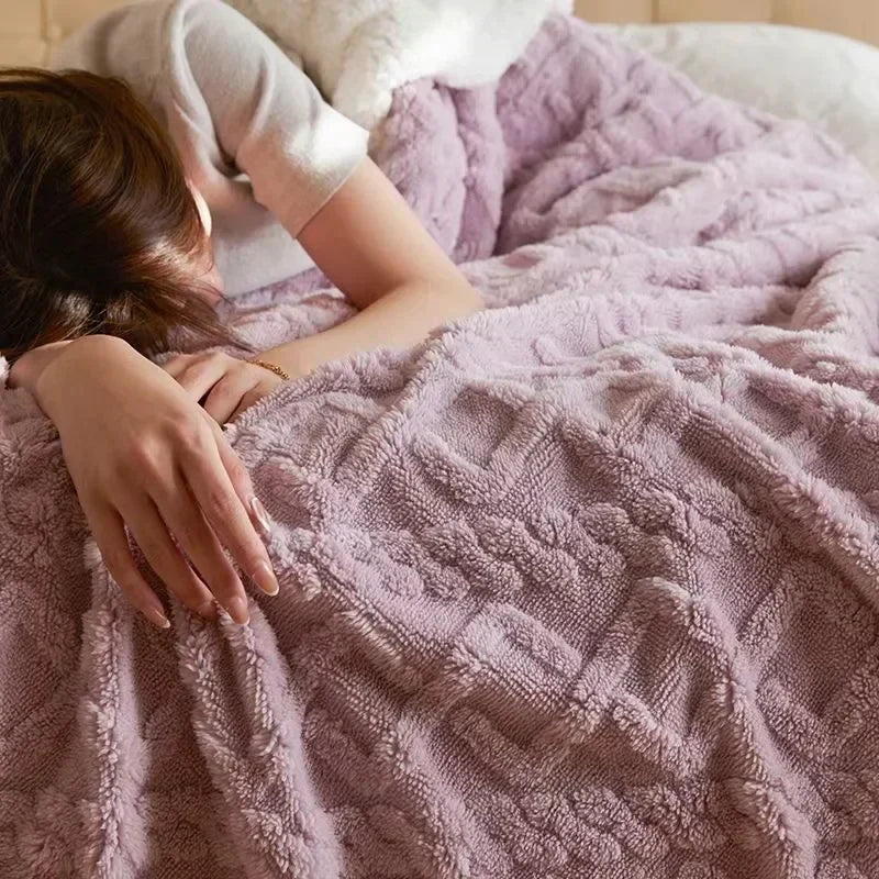 Dikke Winterdeken van Lamswol - Ultieme Warmte en Comfort