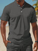 Heren Zomerset met Henley Top en Sportshorts – Ademend en Stijlvol