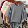 Oversized T-Shirt van Zachte Ademende Katoenmengsel