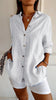 Elegant dames shirt met plooidetail en comfortabele pasvorm