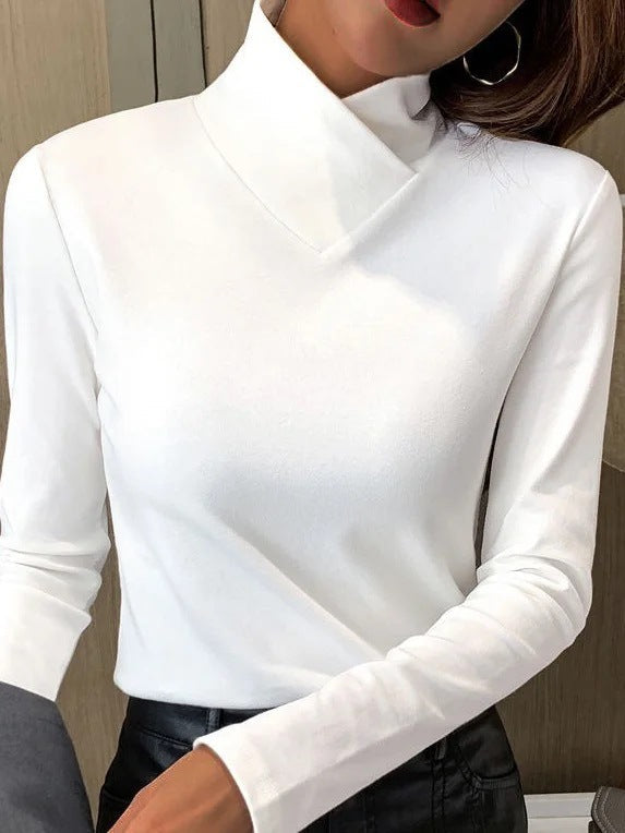 Elegante Coltrui voor Dames met Hoge Kraag