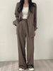 Dames Broekpak Tweedelig – Blazer & Broek, Getailleerd en Zakelijk