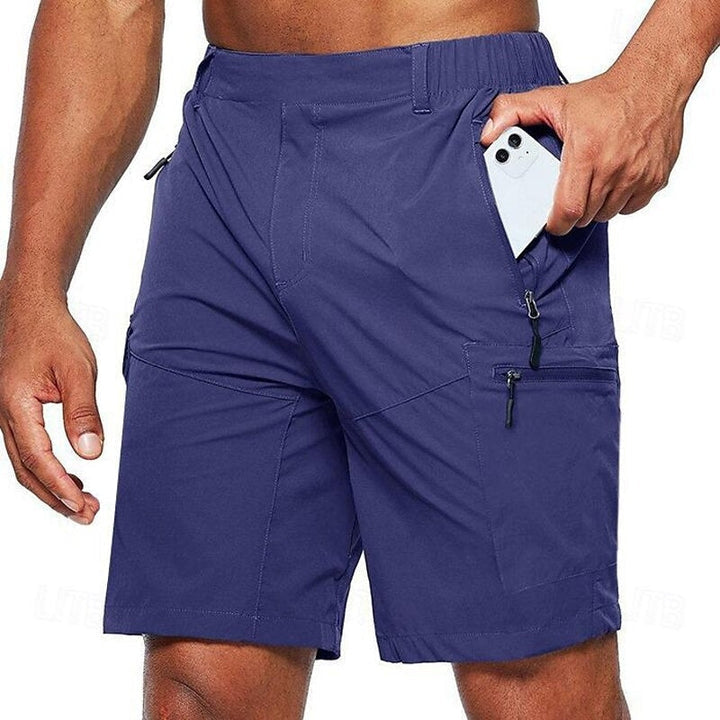 Ademende lichtgewicht zomerbroek voor heren met elastische tailleband
