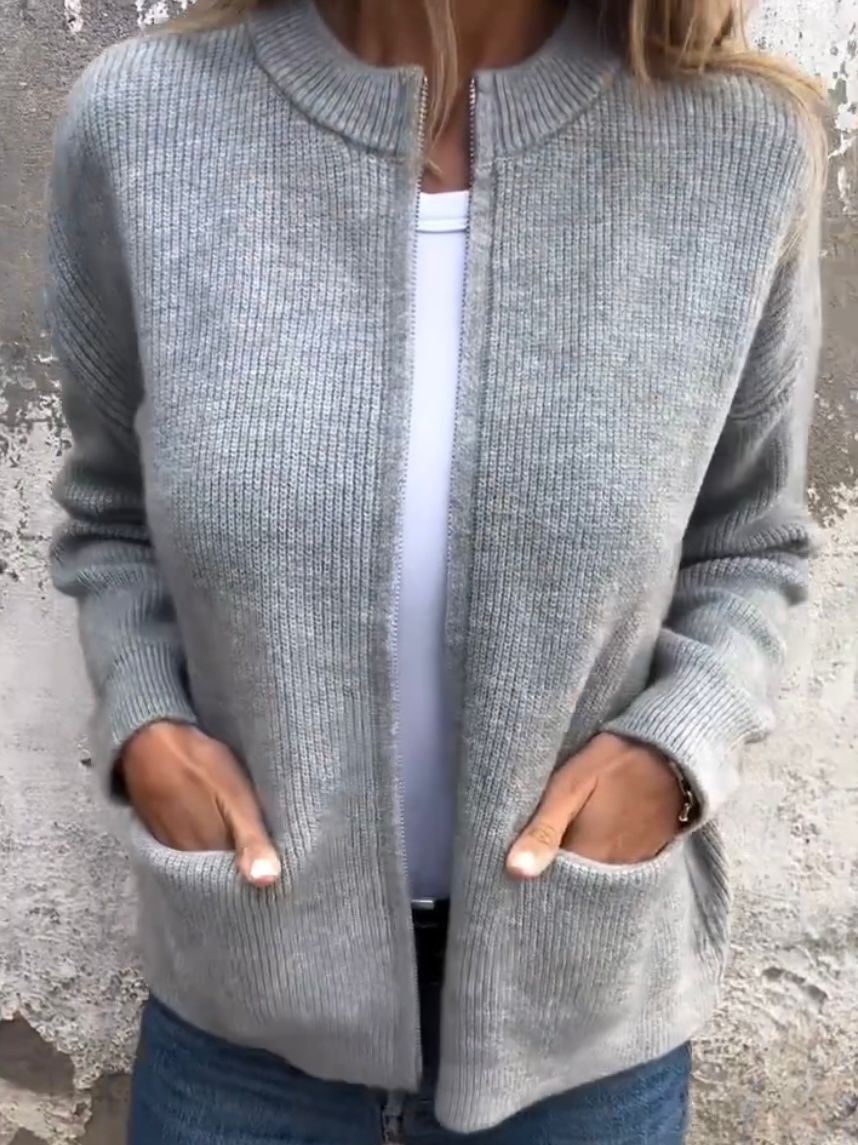 Oversized Gebreid Vest voor Dames – Zacht en Comfortabel Herfstvest