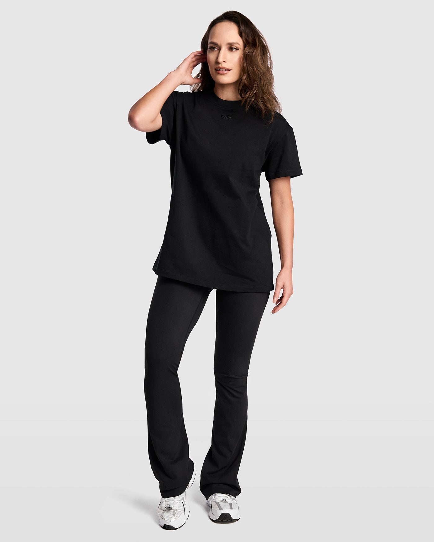 Dames Flared Sportlegging – Comfortabele Fitness & Yoga Broek