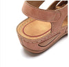 Comfortabele Slip-On Dames Sandalen met Sleehak