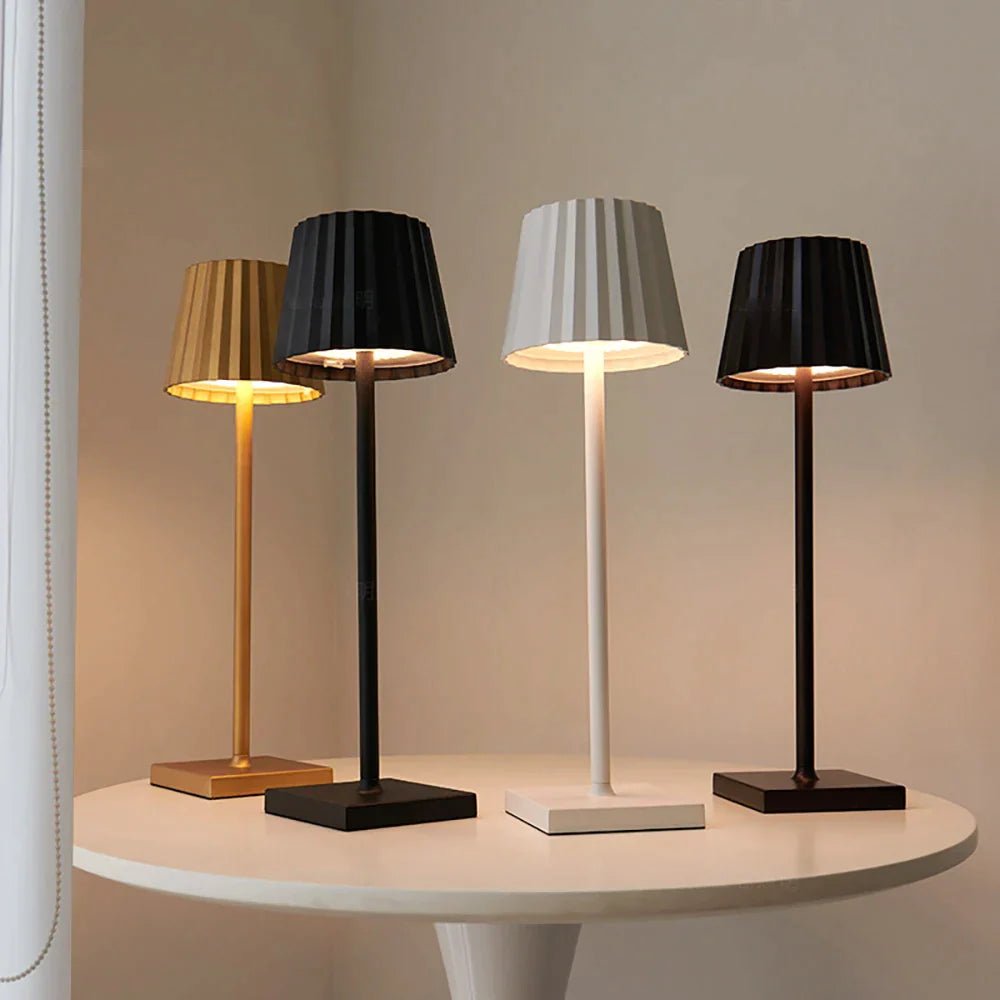 Draadloze Tafellamp met Warm Licht en Oplaadbare Accu