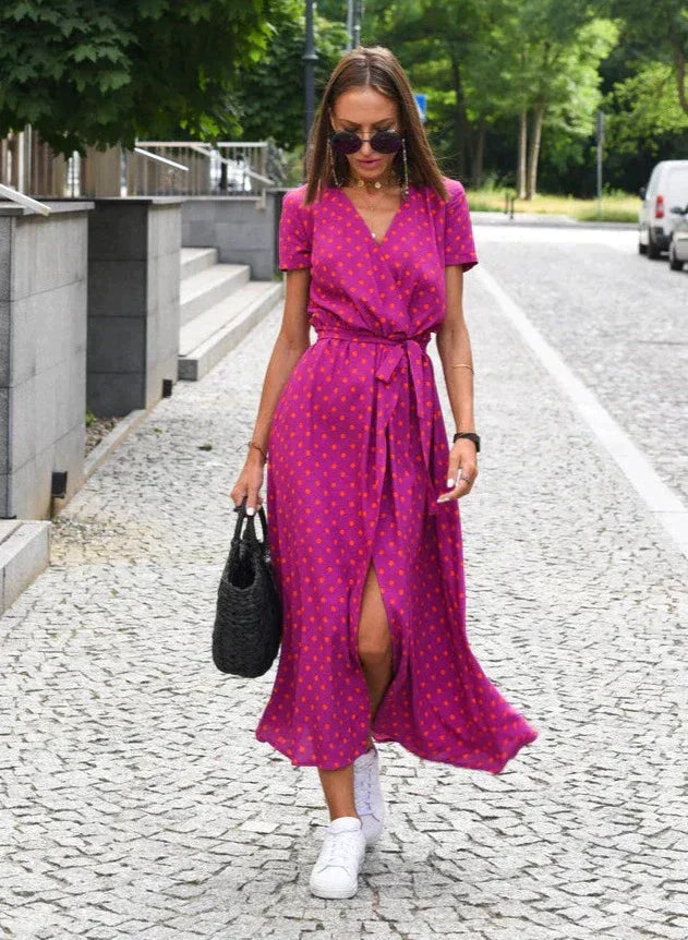 Zomerjurk Luchtig Comfortabele Pasvorm Dames Casual Elegant