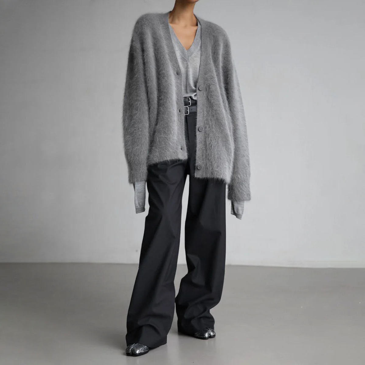 Dames Oversized Gebreid Vest – Zacht, Warm en Luxe