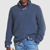 Heren Kasjmier Trui Business Casual met Rits