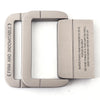 Unisex Canvas Riem met Dubbele Metalen Ring Gesp - Verstelbare Gestreepte Tailleband