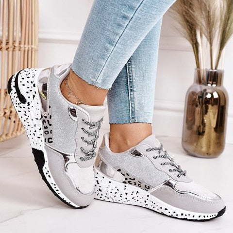 Waterdichte Dames Sneakers met Warm Fleece Voering