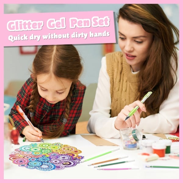 Kleurstiften Set met Glanseffect voor Tekenen & Handlettering