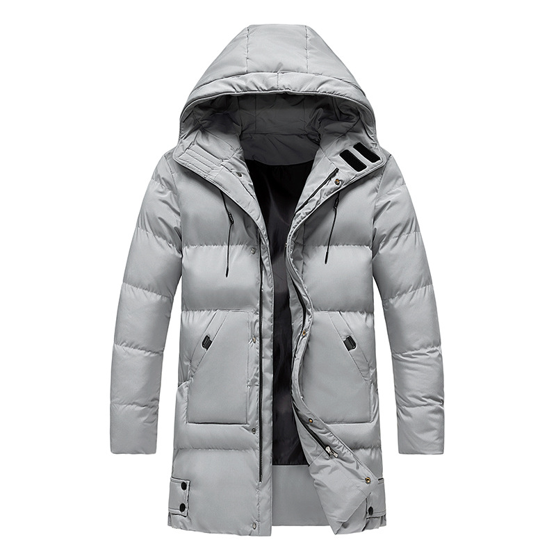 Elegante Lange Herenjas - Warm en Stijlvol Winterjack