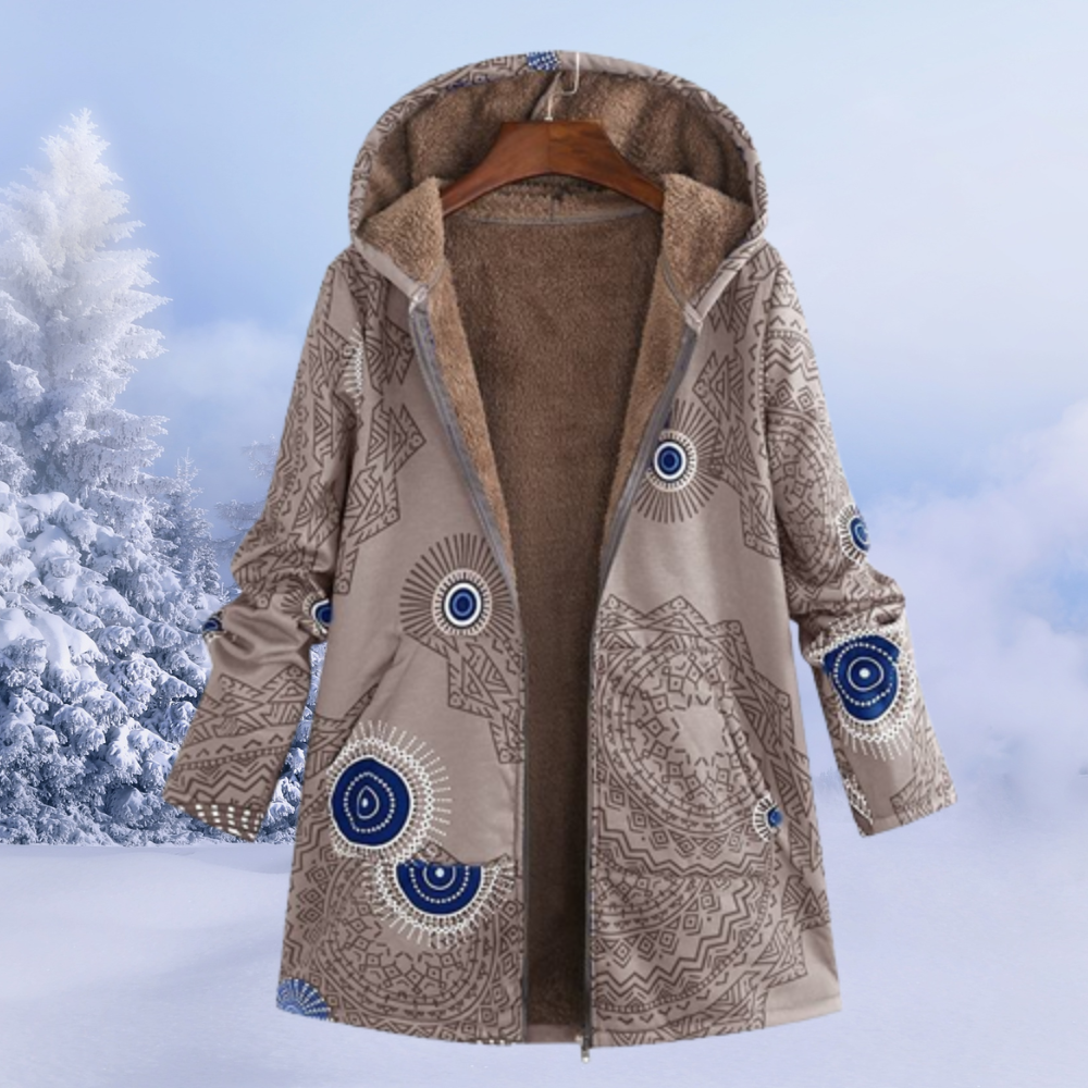 Stijlvolle Dames Winterjas met Capuchon – Warm en Winddicht