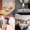 Draadloze LED Wandlamp met 360° Draaifunctie en Touchbediening