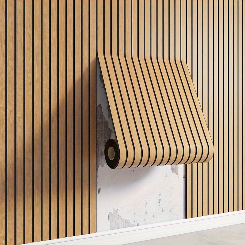 Zelfklevende 3D PVC Wandpanelen Houtlook – Eenvoudige Installatie & Onderhoud