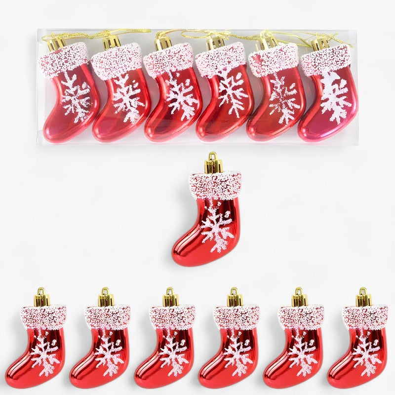 Kerst Snoepornamenten – Set Decoratieve Candy Hangers voor Boom