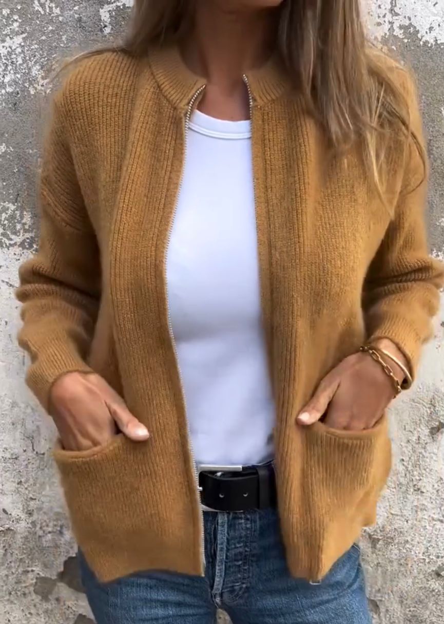 Oversized Gebreid Vest voor Dames – Zacht en Comfortabel Herfstvest