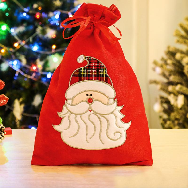 Kerst Gift Bag – Decoratieve Cadeautas Sneeuwman/Rendier/Kerstman