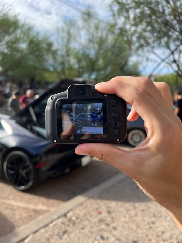 Digitale Mini Camera met Retro Design en Gratis Geheugenkaart