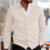 Heren Cardigan met V-Hals en Knopen - Stijlvol en Comfortabel