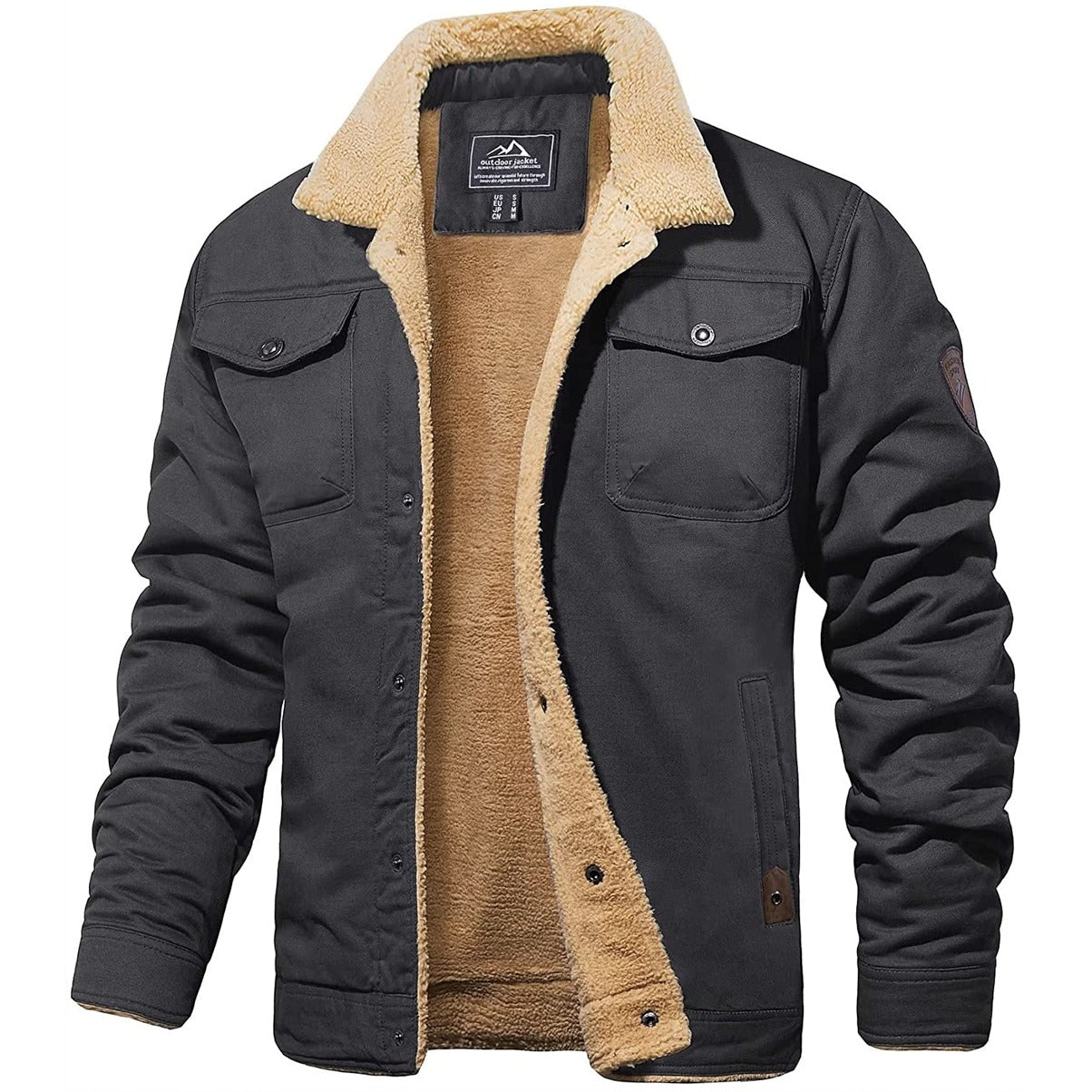 Vintage Bomberjack Heren - Iconische Stijl en Winterwarmte