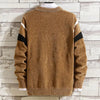 Gestreepte Slim Fit Pullover voor Mannen-mezamstore.nl