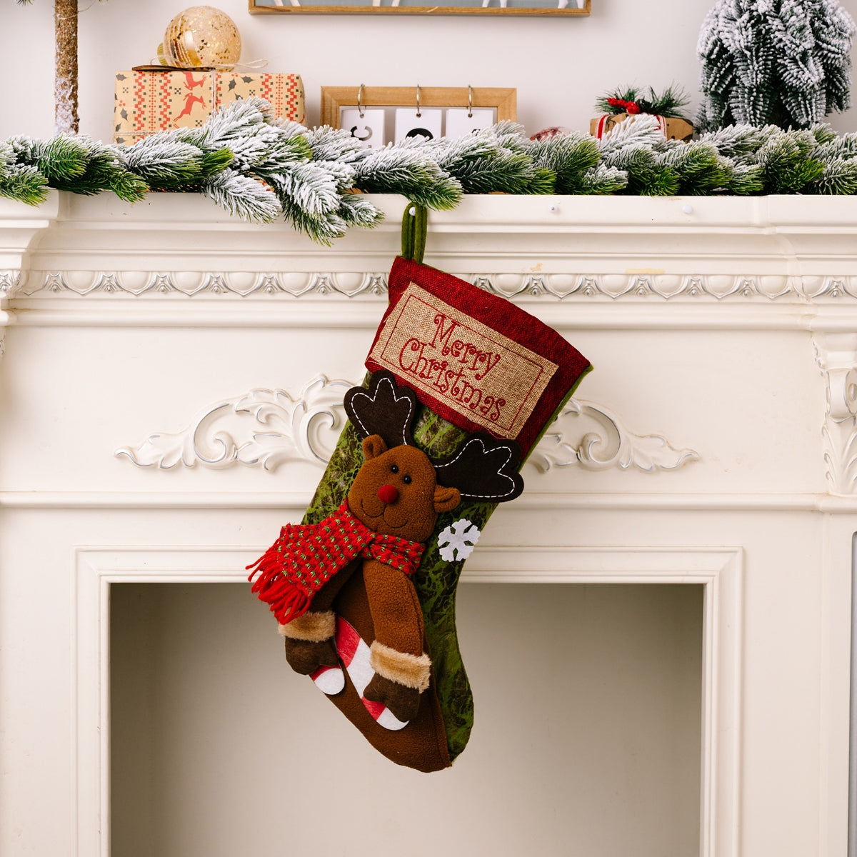 Kerst Sok – Decoratieve Christmas Stocking voor Feestelijke Cadeaus