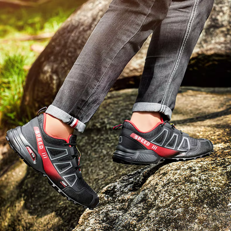 Heren Sportschoenen – Lichtgewicht Outdoor & Trail Sneakers