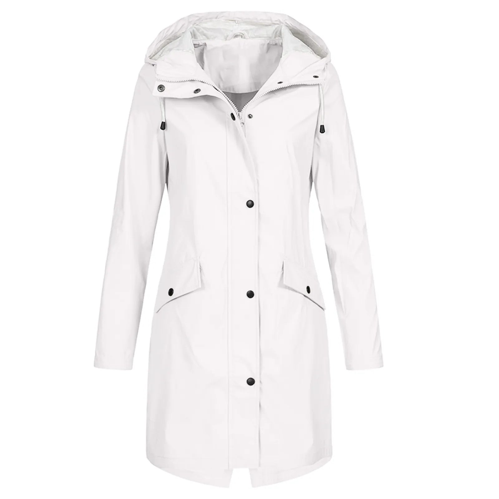 Dames Regenjas met Capuchon – Waterdicht en Winddicht