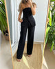 Elegante Off-Shoulder Top en Broek Set