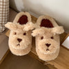 Fluffy Dierenpantoffels – Warme Sloffen met Antislip Zool