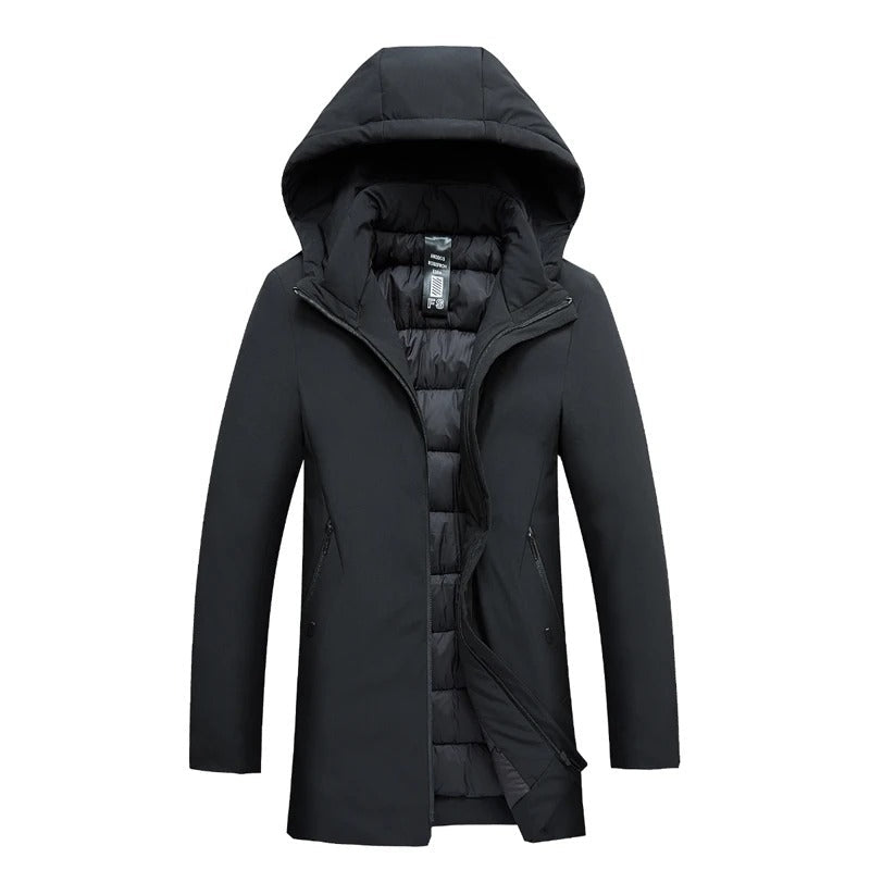 Comfortabele winterjas met Capuchon voor Koude Dagen